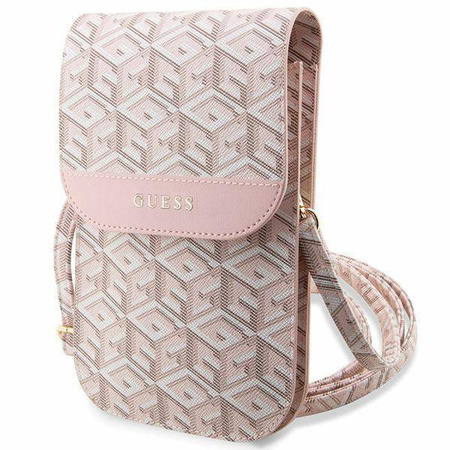 Sack Guess G Cube Stripe (GUWBHGCFSEP) rosa