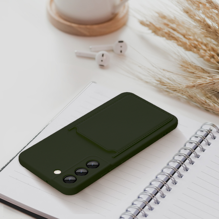Futerał CARD CASE do SAMSUNG A34 5G zielony