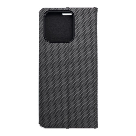 Kabura LUNA Book Carbon do XIAOMI Redmi 10C czarny