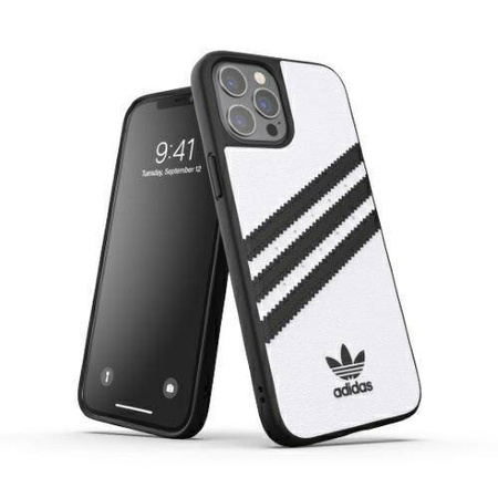 Oryginalne Etui IPHONE 12 PRO MAX Adidas OR Moulded Case PU (42239) białe