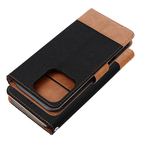 Kabura JEANS Book do IPHONE 16 Pro Max czarny
