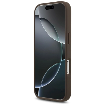 Guess 4G Big Logo Case für iPhone 17 Pro - Braun