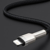 Baseus Cafule Series Metal Data Cable USB to IP 2.4A 0.25m Black