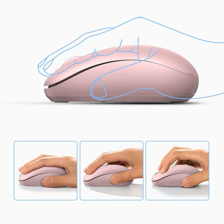 Ugreen MU105 2,4 GHz USB-Funkmaus – Rosa