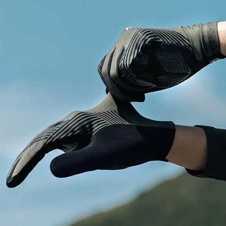 Rockbros 16110006003 shock-absorbing cycling gloves size L - green and black