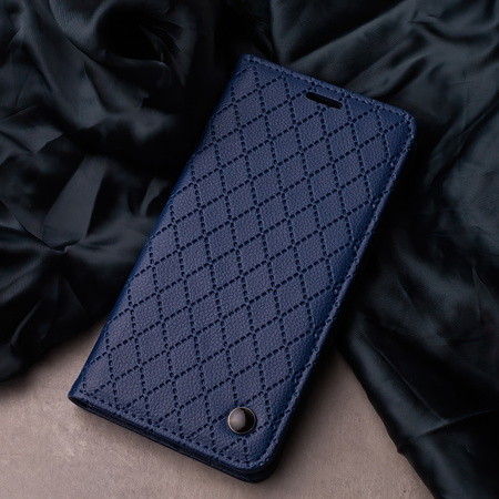 Etui Smart Caro do Motorola Moto E22 / E22i  granatowe