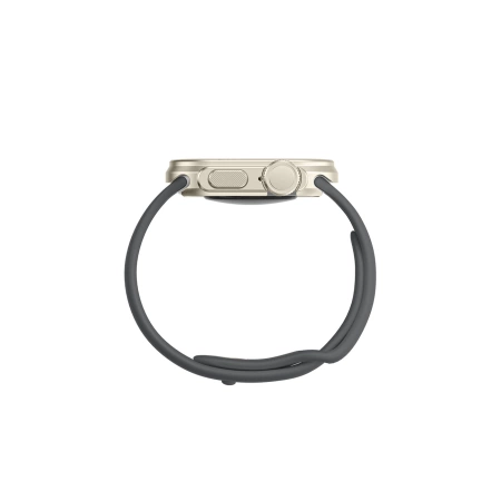 Etui metalowe AMAZINGTHING Titan Pro na Apple Watch 11 46mm aluminiowe - tytanowe