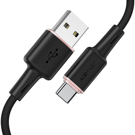 Acefast USB-Kabel - USB Typ C 1,2 m, 3 A schwarz (C2-04 schwarz)