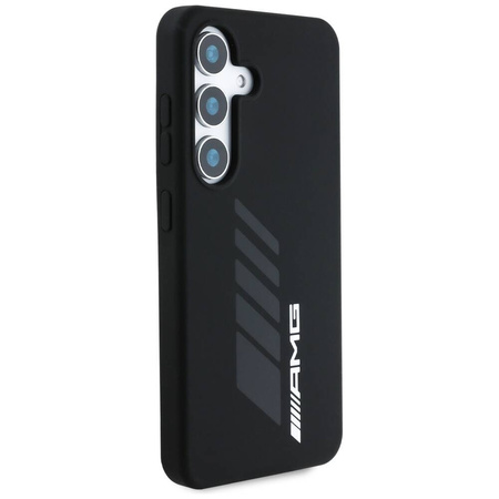 Oryginalne Etui SAMSUNG GALAXY S25 AMG Oversize Rhombs MagSafe czarne