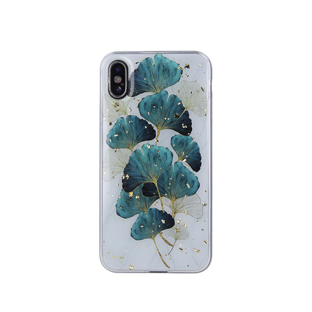 Nakładka Gold Glam do iPhone 15 Pro Max 6,7&quot; listki