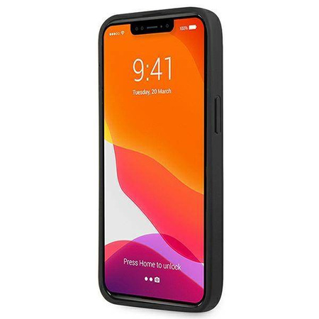 Etui BMW Signature Logo Imprint na iPhone 13 Pro Max - czarne