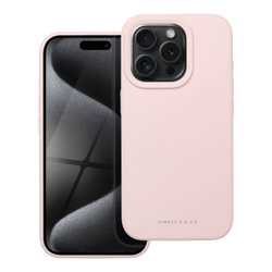 Futerał Roar Cloud-Skin - do iPhone 15 Pro Jasnoróżowy