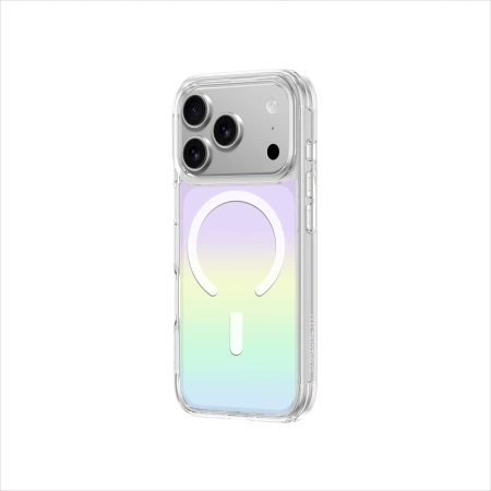 AmazingThing Minimal Mag case for iPhone 17 Pro compatible with MagSafe rainbow - multicolor