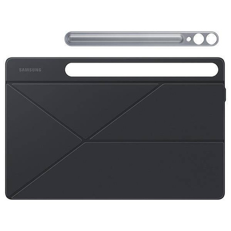 Flip case with stand for Samsung Galaxy Tab S9+ Smart Book Cover - black