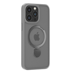 Comma nakładka Joy Shark Mag do iPhone 15 Plus szara