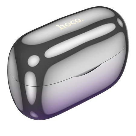 HOCO słuchawki bezprzewodowe bluetooth TWS ANC+ENC EQ16 fioletowe