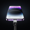 USB - Lightning 2,4A 1m Kabel Baseus CoolPlay - schwarz