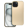 Futerał METALLIC do IPHONE 15 złoty