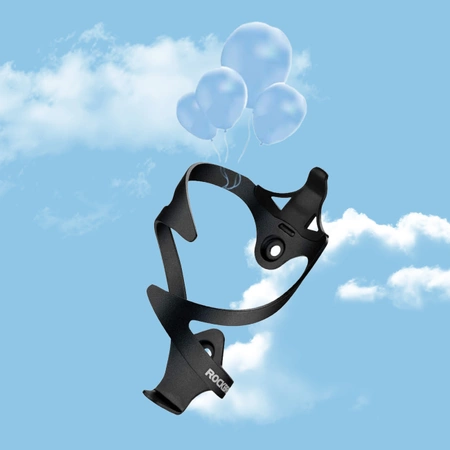 Rockbros 2017-11ABK Aluminum Bike Bottle Holder - Black