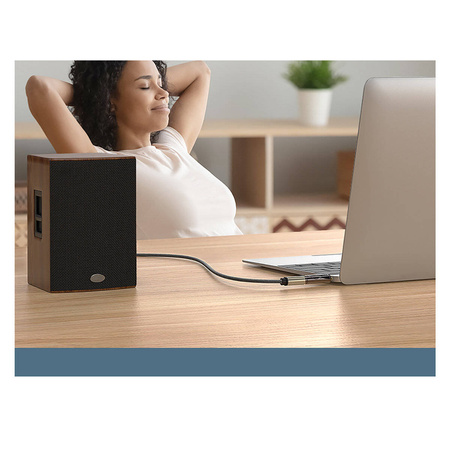 Ugreen audio adapter adapter from 3.5mm (male) to 6.35mm mini jack (female) grey (AV168)