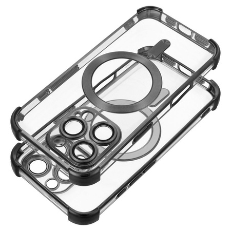 Futerał ANTISHOCK ELECTRO do IPHONE 16 Plus kompatybilny z MagSafe czarny