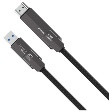 Kabel 4smarts ComboCord USB4 HDMI 240W   1.5m czarny