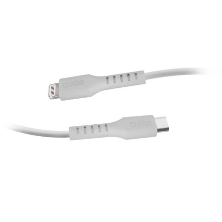 SBS TECABLELIGTC2W USB-C - Lightning Cable 2 m - White