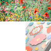 Ringke Fusion Design Armoured Sleeve Cover mit Gelrahmen für iPhone 14 Plus transparent (Floral) (FD637E31)