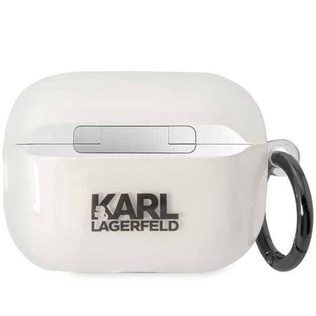Karl Lagerfeld KLAP2HNIKTCT Airpods Pro 2 Hülle transparent Ikonik Karl Lagerfeld