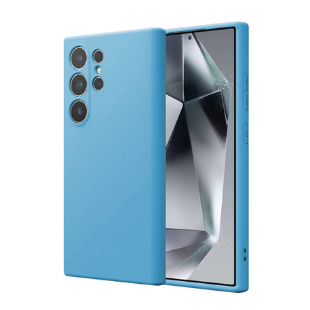 Crong Color Cover - Etui Samsung Galaxy S24 Ultra (błękitny)