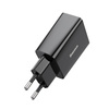Baseus Speed Mini ładowarka sieciowa zasilacz EU do szybkiego ładowania USB Typ C 20W 3A czarny (CCFS-SN01)