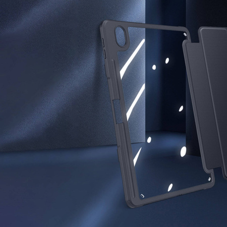 Dux Ducis Toby pancerne etui z klapką Smart Case do Oppo Pad z uchwytem na rysik czarny