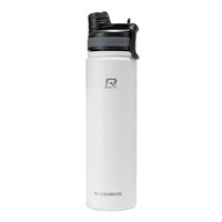 Rockbros 35210029006 Thermo-Fahrradflasche für Getränke 650 ml - weiß