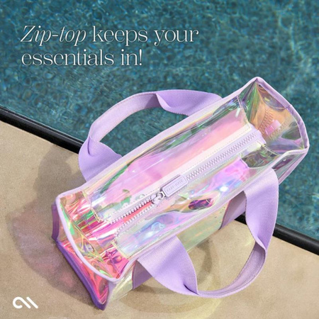 Case-Mate Soap Bubble Mini Tote - Wodoodporna torba na ramię (Iridescent)