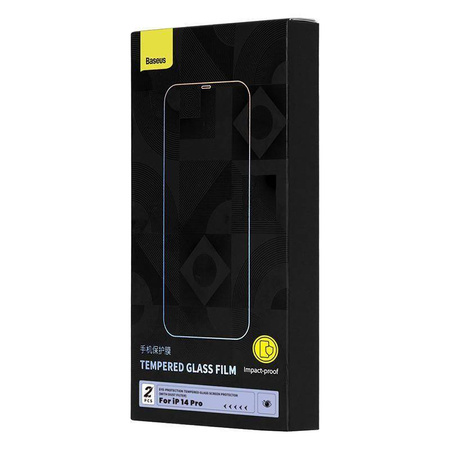 Szkło Hartowane IPHONE 14 PRO Szkło Hartowane Prywatyzujące Baseus