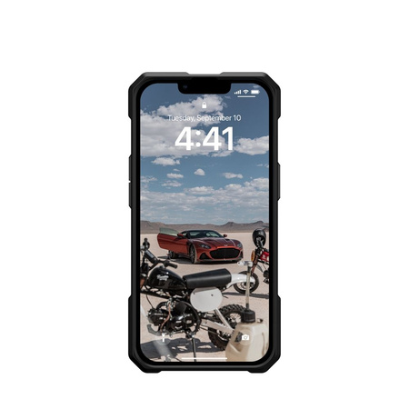 UAG Monarch - protective case for iPhone 14 Plus compatible with MagSafe (carbon fiber)