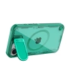 Nillkin Iceblade Prop Magnetische Hülle mit Kameraabdeckung und Ständer für iPhone 16e - Grün