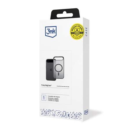 Apple iPhone 17 Air - 3mk Frosty MagCase Black