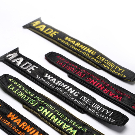 Dux Ducis Strap (Outdoor  Version) pasek Apple Watch Ultra, SE, 8, 7, 6, 5, 4, 3, 2, 1 (49, 45, 44, 42  mm) nylonowa opaska bransoleta żółto-zielony