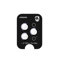Joyroom JR-MFY0260 Glass Screen Protector for iPhone 16 Pro/16 Pro Max Lenses - Black