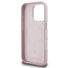 Karl Lagerfeld nakładka do iPhone 16 Pro Max 6,9&quot; KLHMP16XPGMSRPP różowa Hardcase FW Metal Plate MagSafe