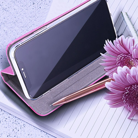 Kabura SENSITIVE Book do SAMSUNG A55 5G różowy
