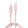 XO KABEL NB-Q265B USB-C/USB-C 1m 60W RÓŻOWY
