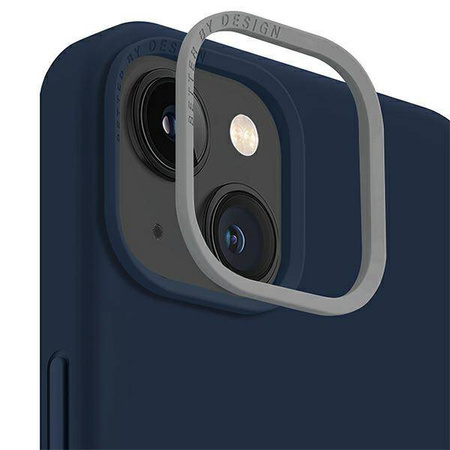 Uniq Hülle Lino iPhone 14 Plus 6.7&quot; blau/marineblau