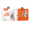 HOCO słuchawki bezprzewodowe / bluetooth nagłowe Adventure W43 białe