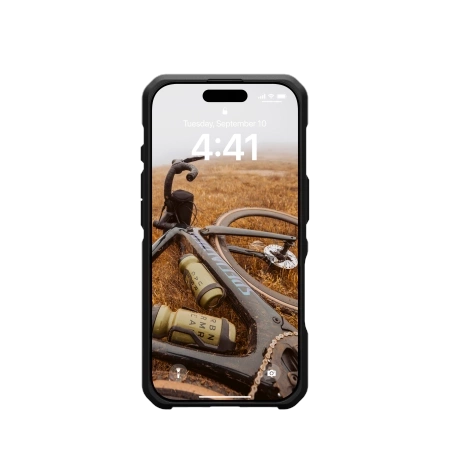 UAG Metropolis LT Magsafe Hülle für iPhone 16 Pro – Schwarz