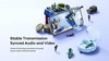 Słuchawki Bluetooth REMAX TWS C1 BT 5.3 ENC BLUE