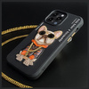 Nimmy etui iPhone 15 Pro 6.1"             czarny/black Glasses Cool Dog