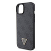 Original Handyhülle APPLE IPHONE 15 PLUS Guess Hardcase Crossbody 4G Metal Logo (GUHCP15MP4TDSCPK) schwarz