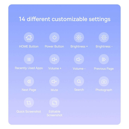 Active stylus for iPad Baseus Smooth Writing 2 SXBC060402 - white